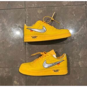 Size 13- Off White air force 1 lemonade DD1876-700